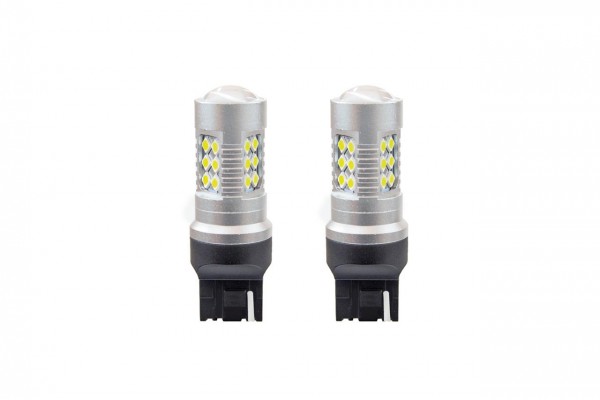 W21W T20 12/24V 6,2W 5.600K Led 24xSMD3030 CAN-BUS Λευκο 18x56mm 2ΤΕΜ.