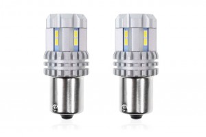 P21W BA15s 12/24V 22LED Smd Ultrabright Canbus Λευκο 2ΤΕΜ.