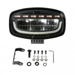 Προβολεας Με Πορτοκαλι Led Φλας Glare OVAL-PRO Demon Line 10>30V 51 Led 60W 3500lm 247x175x93mm Lampa - 1 ΤΕΜ. Προβολεας Με Πορτοκαλι Led Φλας Glare OVAL-PRO Demon Line 10>30V 51 Led 60W 3500lm 247x175x93mm Lampa - 1 ΤΕΜ.