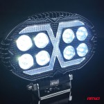 Amio - Προβολέας Εργασίας Led AWL78 Spot 45W 2400lm 6500K Με Λευκό + Κίτρινο Φώς προειδοποίησης9/36V - 1 τεμ. (04422/AM) Amio - Προβολέας Εργασίας Led AWL78 Spot 45W 2400lm 6500K Με Λευκό + Κίτρινο Φώς προειδοποίησης9/36V - 1 τεμ. (04422/AM)