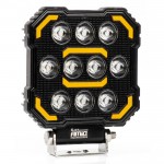 Amio - Προβολέας Εργασίας Led AWL79 Spot 48W 3000lm 6500K Με Λευκό + Κίτρινο Φώς προειδοποίησης9/36V - 1 τεμ. (04423/AM) Amio - Προβολέας Εργασίας Led AWL79 Spot 48W 3000lm 6500K Με Λευκό + Κίτρινο Φώς προειδοποίησης9/36V - 1 τεμ. (04423/AM)