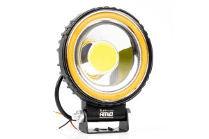 Amio - Προβολέας Εργασίας Led AWL83 Flood 48W 3600lm 6500K Με Σταθερή Κίτρινη Led Μπάρα - 1 τεμ. (04427/AM)
