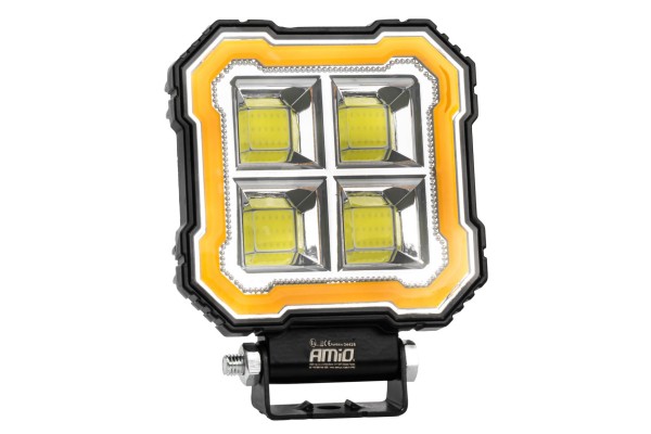 Amio - Προβολέας Εργασίας Led AWL84 Flood 48W 4800lm 6500K Με Σταθερή Κίτρινη Led Μπάρα – 9–36V - 1 τεμ. (04428/AM) Amio - Προβολέας Εργασίας Led AWL84 Flood 48W 4800lm 6500K Με Σταθερή Κίτρινη Led Μπάρα – 9–36V - 1 τεμ. (04428/AM)