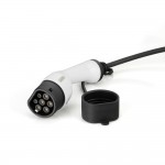 Φορτιστης Ηλεκτρικων Αυτοκινητων Type 2 Charging Cable 16A 11kW 380Vac Τριφασικο Ρευμα &ΚΑΛΩΔΙΟ 5m Lampa - 1 ΤΕΜ.