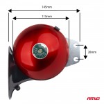 Κορνα Σαλιγγαρια 12V - 110dB ΚΟΚΚΙΝΟ/ΜΑΥΡΟ Αμιο - 2 ΤΕΜ.