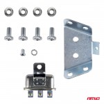 Κορνα Σαλιγγαρια 12V - 110dB ΚΟΚΚΙΝΟ/ΜΑΥΡΟ Αμιο - 2 ΤΕΜ.