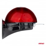 Κορνα Σαλιγγαρια 12V - 110dB ΚΟΚΚΙΝΟ/ΜΑΥΡΟ Αμιο - 2 ΤΕΜ.