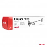Κορνα Πνευματικη Μονη 12/24V 115dB Low Tone ΜΗΚΟΣ:620mm Χρωμιο Αμιο - 1 ΤΕΜ.