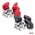 Amio - Πόλοι Μπαταρίας Αυτοκινήτου 800A Βαρέως Τύπου – Σετ (+/-), Επιψευδαργυρωμένες, Για 12/24V - 2 τεμ. (04391/AM) Amio - Πόλοι Μπαταρίας Αυτοκινήτου 800A Βαρέως Τύπου – Σετ (+/-), Επιψευδαργυρωμένες, Για 12/24V - 2 τεμ. (04391/AM)