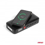 Εκκινητης Μπαταριας - Starter Powerbank 12V 4000mAh 800AΜΕ Οθονη Lcd & Ασυρματη Φορτιση Αμιο - 1 τεμ.