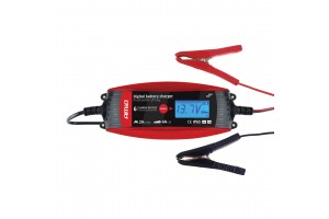 Φορτιστης Μπαταριας 2A/4A Lcd 6/12V 1.2-120Ah Amio - 1 ΤΕΜ.