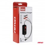 Amio - Φορτιστής Μπαταρίας Ψηφιακός DBC-6A Wet Agm Gel Τάση Λειτουργίας 6/12V Ένταση Ρεύματος 6A Για Επιβατικά Αυτοκίνητα Και Μοτοσυκλέτες - 1 τεμ. (04524/AM)