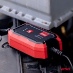 Amio - Φορτιστής Μπαταρίας Ψηφιακός Agm Gel LiFePo4 (LFP) Τάση Λειτουργίας 6/12V Ένταση Ρεύματος 1.5A Για Επιβατικά Αυτοκίνητα Και Μοτοσυκλέτες - 1 τεμ. (04526/AM)