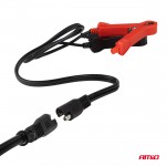 Amio - Φορτιστής Μπαταρίας Ψηφιακός Pro Agm Gel LiFePo4 (LFP) Τάση Λειτουργίας 12/24V Ένταση Ρεύματος 10A Για Επιβατικά Αυτοκίνητα Και Φορτηγά - 1 τεμ. (04228/AM)