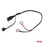 Amio - Φορτιστής Μπαταρίας Ψηφιακός Pro Agm Gel LiFePo4 (LFP) Τάση Λειτουργίας 6/12V Ένταση Ρεύματος 6A Με Γάντζο Για Επιβατικά Αυτοκίνητα Και Μοτοσυκλέτες - 1 τεμ. (04532/AM)