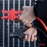 Amio - Καλώδια Φόρτισης Μπαταρίας (Ρευματοδότες) Τάση Λειτουργίας 12-24V Ένταση Ρεύματος 480A Μήκος 4,5m Με Πιστοποίηση Tuv Για Επιβατικά Αυτοκίνητα Και Φορτηγά - 1 Σετ (04595/AM)