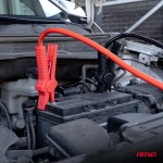 Amio - Καλώδια Φόρτισης Μπαταρίας (Ρευματοδότες) Τάση Λειτουργίας 12-24V Ένταση Ρεύματος 480A Μήκος 4,5m Με Πιστοποίηση Tuv Για Επιβατικά Αυτοκίνητα Και Φορτηγά - 1 Σετ (04595/AM)