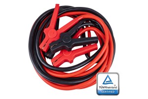 Amio - Καλώδια Φόρτισης Μπαταρίας (Ρευματοδότες) Τάση Λειτουργίας 12-24V Ένταση Ρεύματος 480A Μήκος 4,5m Με Πιστοποίηση Tuv Για Επιβατικά Αυτοκίνητα Και Φορτηγά - 1 Σετ (04595/AM)