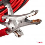 Amio - Καλώδια Φόρτισης Μπαταρίας (Ρευματοδότες) Τάση Λειτουργίας 12-24V Ένταση Ρεύματος 1200A Μήκος 6m Από 99,9% Χαλκό Για Επιβατικά Αυτοκίνητα Και Φορτηγά - 1 Σετ (04822/AM)