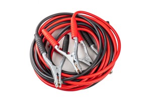 Amio - Καλώδια Φόρτισης Μπαταρίας (Ρευματοδότες) Τάση Λειτουργίας 12-24V Ένταση Ρεύματος 1200A Μήκος 6m Από 99,9% Χαλκό Για Επιβατικά Αυτοκίνητα Και Φορτηγά - 1 Σετ (04822/AM)
