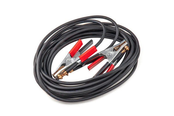 Amio - Καλώδια Φόρτισης Μπαταρίας (Ρευματοδότες) Τάση Λειτουργίας 12-24V Ένταση Ρεύματος 2000A Μήκος 6m Από 99,9% Χαλκό Για Επιβατικά Αυτοκίνητα Και Φορτηγά - 1 Σετ (04824/AM)