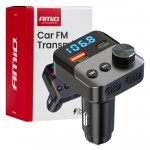 Amio - Fm Transmitter Αναπτήρα Τύπου FMT01 Τάση Λειτουργίας Για Επιβατικά Αυτοκίνητα Και Φορτηγά Με 1xUSB Type-A Και 1xUSB Type-C Για Επιβατικά Αυτοκίνητα Και Φορτηγά - 1 τεμ. (04647/AM) Amio - Fm Transmitter Αναπτήρα Τύπου FMT01 Τάση Λειτουργίας Για Επιβατικά Αυτοκίνητα Και Φορτηγά Με 1xUSB Type-A Και 1xUSB Type-C Για Επιβατικά Αυτοκίνητα Και Φορτηγά - 1 τεμ. (04647/AM)