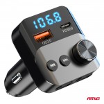 Amio - Fm Transmitter Αναπτήρα Τύπου FMT01 Τάση Λειτουργίας Για Επιβατικά Αυτοκίνητα Και Φορτηγά Με 1xUSB Type-A Και 1xUSB Type-C Για Επιβατικά Αυτοκίνητα Και Φορτηγά - 1 τεμ. (04647/AM) Amio - Fm Transmitter Αναπτήρα Τύπου FMT01 Τάση Λειτουργίας Για Επιβατικά Αυτοκίνητα Και Φορτηγά Με 1xUSB Type-A Και 1xUSB Type-C Για Επιβατικά Αυτοκίνητα Και Φορτηγά - 1 τεμ. (04647/AM)