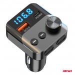 Amio - Fm Transmitter Αναπτήρα Τύπου FMT01 Τάση Λειτουργίας Για Επιβατικά Αυτοκίνητα Και Φορτηγά Με 1xUSB Type-A Και 1xUSB Type-C Για Επιβατικά Αυτοκίνητα Και Φορτηγά - 1 τεμ. (04647/AM) Amio - Fm Transmitter Αναπτήρα Τύπου FMT01 Τάση Λειτουργίας Για Επιβατικά Αυτοκίνητα Και Φορτηγά Με 1xUSB Type-A Και 1xUSB Type-C Για Επιβατικά Αυτοκίνητα Και Φορτηγά - 1 τεμ. (04647/AM)