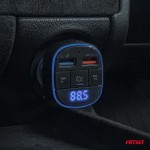 Amio - Fm Transmitter Αναπτήρα Τύπου FMT01 Τάση Λειτουργίας Για Επιβατικά Αυτοκίνητα Και Φορτηγά Με 2xUSB Type-A Για Επιβατικά Αυτοκίνητα Και Φορτηγά - 1 τεμ. (04648/AM)