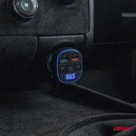Amio - Fm Transmitter Αναπτήρα Τύπου FMT01 Τάση Λειτουργίας Για Επιβατικά Αυτοκίνητα Και Φορτηγά Με 2xUSB Type-A Για Επιβατικά Αυτοκίνητα Και Φορτηγά - 1 τεμ. (04648/AM)
