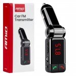 Amio - Fm Transmitter Αναπτήρα Τύπου FMT03 Τάση Λειτουργίας 12-24V Με 2xUSB Type-A Και Bluetooth Για Επιβατικά Αυτοκίνητα Και Φορτηγά - 1 τεμ. (04650/AM) Amio - Fm Transmitter Αναπτήρα Τύπου FMT03 Τάση Λειτουργίας 12-24V Με 2xUSB Type-A Και Bluetooth Για Επιβατικά Αυτοκίνητα Και Φορτηγά - 1 τεμ. (04650/AM)