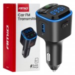 Amio - Fm Transmitter Αυτοκινήτου 12/24V Με 1xUSB Type-A Και 2xUSB Type-C - 1 τεμ. (04651/AM) Amio - Fm Transmitter Αυτοκινήτου 12/24V Με 1xUSB Type-A Και 2xUSB Type-C - 1 τεμ. (04651/AM)