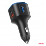 Amio - Fm Transmitter Αυτοκινήτου 12/24V Με 1xUSB Type-A Και 2xUSB Type-C - 1 τεμ. (04651/AM) Amio - Fm Transmitter Αυτοκινήτου 12/24V Με 1xUSB Type-A Και 2xUSB Type-C - 1 τεμ. (04651/AM)