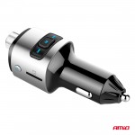 Amio - Fm Transmitter Αυτοκινήτου 12/24V Με 2xUSB Type-A Και Υποδοχή Microsd - 1 τεμ. (04654/AM)