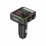 Fm Transmitter Αναπτηρα 12V Με Bluetooth OFT-4260BT Φορτιστη Usb TYPE-A + Usb TYPE-C Osio