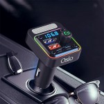 Fm Transmitter Αναπτηρα 12V Με Bluetooth OFT-4260BT Φορτιστη Usb TYPE-A + Usb TYPE-C Osio