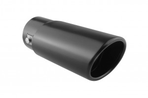 Ακρο Εξατμισης Μαυρο 165x86mm Φ37>54mm