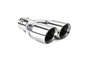 Ακρο (ΜΠΟΥΚΑ) Εξατμισης Διπλη MT022 32>52mm (ΜΗΚΟΣ: 240mm) Αμιο - 1 ΤΕΜ.