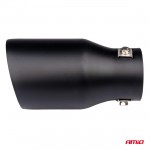 Ακρο (ΜΠΟΥΚΑ) Εξατμισης MT-026Β Akr Μαυρο Χρωμα Φ43-62 165x89mm Amio - 1 τεμ.