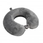 Μαξιλαρι Ταξιδιου Αυχενα Memory Foam Γκρι MEMORY-WRAP Lampa - 1 ΤΕΜ.