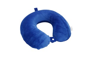 Μαξιλαρι Ταξιδιου Αυχενα Memory Foam Μπλε MEMORY-WRAP Lampa - 1 ΤΕΜ.