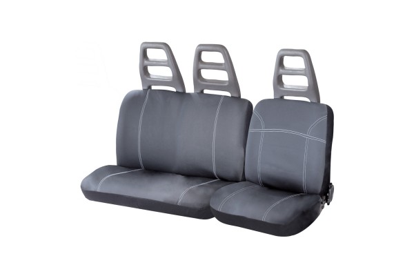 Amio - Καλύμματα Καθισμάτων Τύπου SC-01 Γκρι Για Φορτηγά - 3 τεμ. (04601/AM) Amio - Καλύμματα Καθισμάτων Τύπου SC-01 Γκρι Για Φορτηγά - 3 τεμ. (04601/AM)