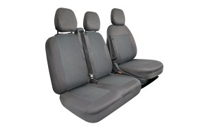 Καλυμματα Καθισματων Και Προσκεφαλα Για 3 Σειρες Θεσεων Σε Γκρι Σκουρο Χρωμα Sedili Set Medium Lampa - 1 ΤΕΜ.