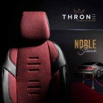 Καλυμματα Καθισματων Otomthrone 103 Red ΜΑΥΡΟ/ΓΚΡΙ/ΚΟΚΚΙΝΟ Λινο & Δερματινη Set Αμιο - 1 σετ.