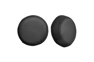 Καλυμματα Προσκεφαλων Για Καθισματα Αυτοκινητου Στρογγυλα 20cm Μαυρα Duka ROUND-FIT Modula Lampa - 2 Τεμ