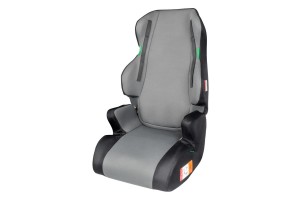 Παιδικο Καθισμα Αυτοκινητου Με Πλατη Καταλληλο Για Υψος 126>150cm UN129/03 Σε ΓΚΡΙ/ΜΑΥΡΟ Χρωμα Αμιο - 1 Τεμ.