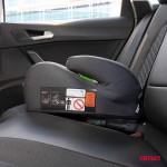 Amio - Παιδικό Κάθισμα Αυτοκινήτου Χωρίς Πλάτη (Booster) Τύπου Isofix Κατάλληλο Για Ύψος 125-150cm Προδιαγραφών Ece R129 Χρώμα Γκρι/Μαύρο Για Επιβατικά Αυτοκίνητα - 1 τεμ. (04660/AM)