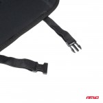 Πλατοκαθισμα Θερμαινομενο 12V 98x48cm Αφρωδες Υλικο Και Υφασμα Μαυρο Amio - 1 τεμ.