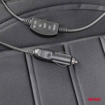 Πλατοκαθισμα Θερμαινομενο 12V 98x50cm Αφρωδες Υλικο Και Υφασμα Μαυρο Amio - 1 ΤΕΜ.