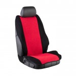 Race Axion - Πλατοκαθίσματα Για Εμπρόσθια Καθίσματα Με Universal Εφαρμογή Από Πετσέτα (70% Βαμβάκι / 30% Πολυεστέρας) Σε Δίχρωμο Μαύρο Κόκκινο - 2 Τεμ. (PLAT.60016-RXLY)